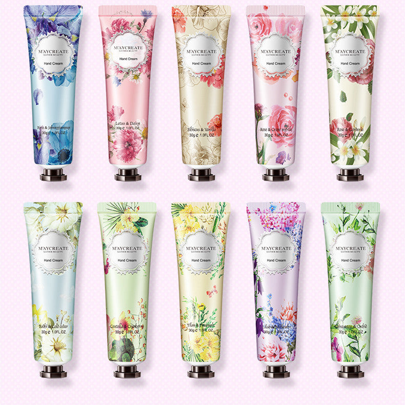 Floral Fragrance Moisturizing Hand Cream Cosmetics