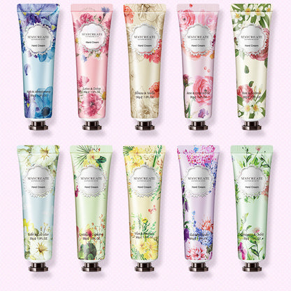 Floral Fragrance Moisturizing Hand Cream Cosmetics