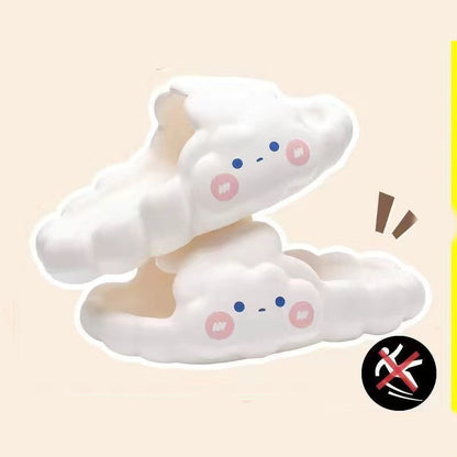 Cloud Home And Bathroom Slippers
