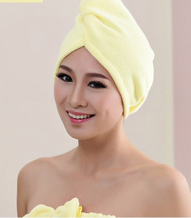 Absorbent Hair Dryer Towel Cap