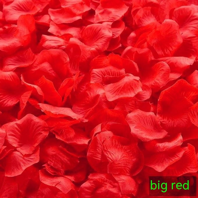 Rose Petals Hand-Sprinkling Romantic Atmosphere