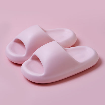 Soft Candy Color Loaf Indoor Slippers