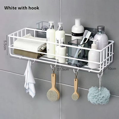 Iron Bathroom Punch-free Storage Rack