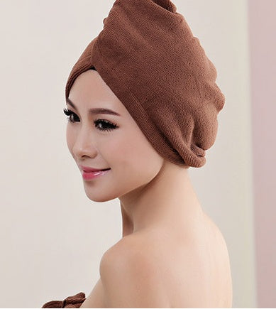 Absorbent Hair Dryer Towel Cap