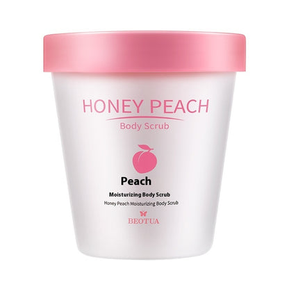 Honey Peach Moisturizing Cream Body Scrub
