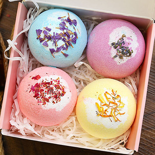 Fragrant Essential Oil Bath Bombs