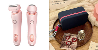 2 In 1 Rechargeable Women Body Hair Removal Razor Epilator