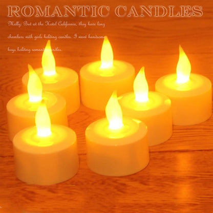 12 LED Rechargeable Candles