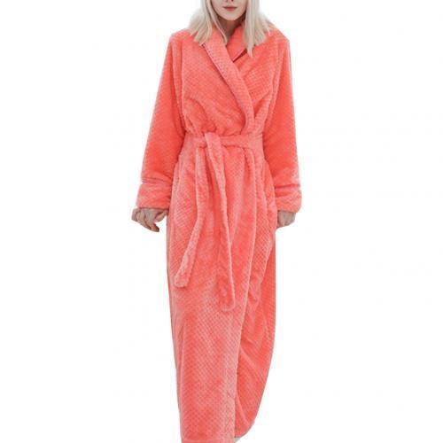 Warm Fleece Women Men Bath Robes