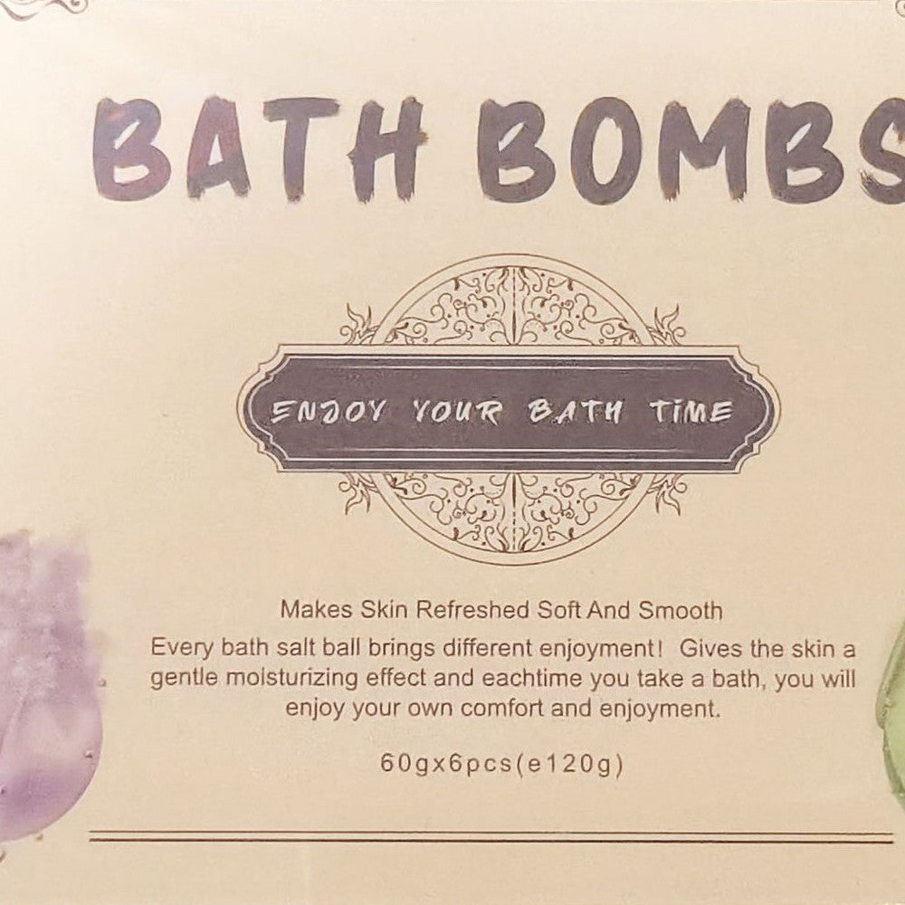 Natural Sea Salt Bath Bombs