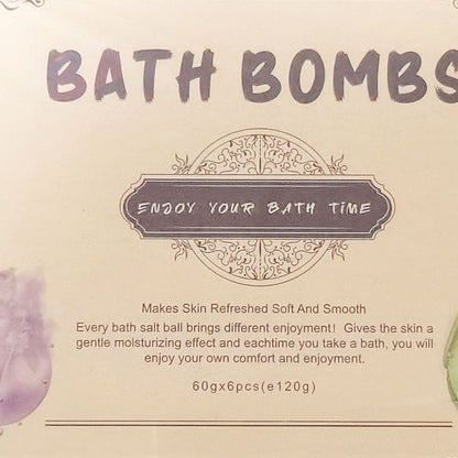 Natural Sea Salt Bath Bombs
