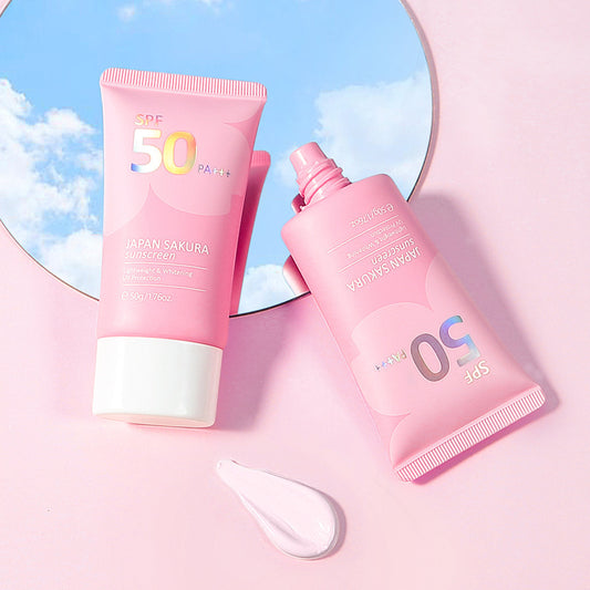 Japan Sakura Moisturizing Sunscreen SPF 50
