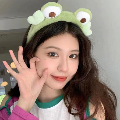 Plush Frog Headband