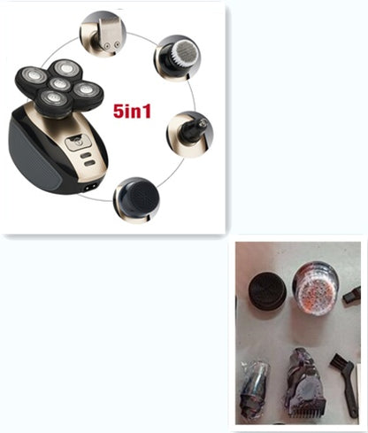 5 In 1 Men Multifunctional Rechargeable Electric Shaver