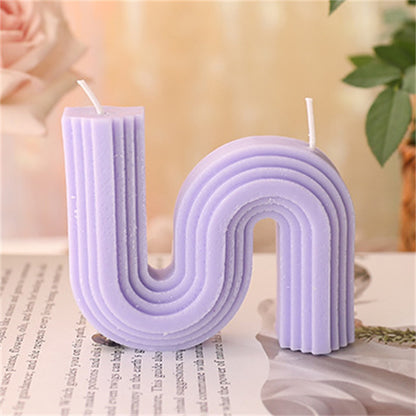 Fashion Art Geometric Handmade Scented Candles