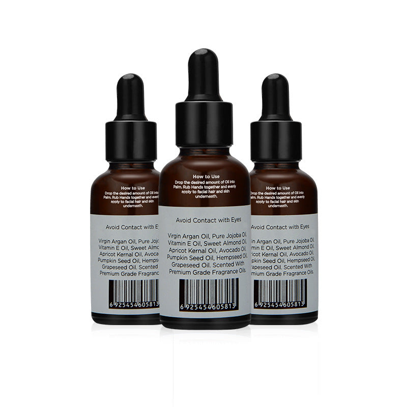 Organic Men's rash improvement, Nourish, Brightening, Beard Oil