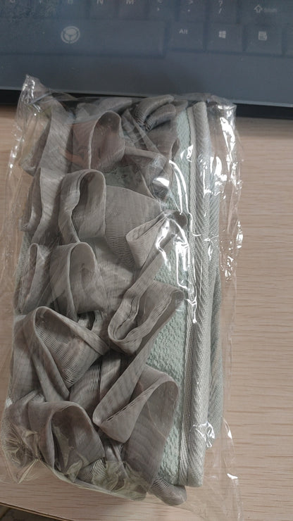Double-sided Loofah Bath Towel And Gloves