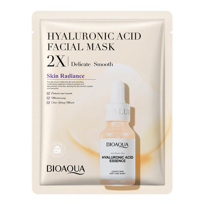 Collagen, Centella Asiatica, Hyaluronic Acid, and Vitamin C Sheet Mask