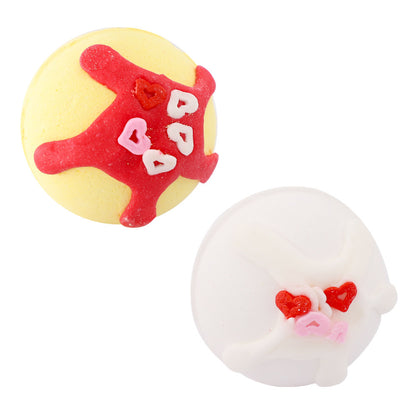 Exfoliating Cake Bubble Bath Bombs