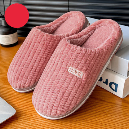 HOME Simple Plush Cotton Indoor Slippers