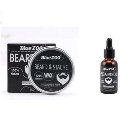 Black Bluezoo Beard 7 Piece Set