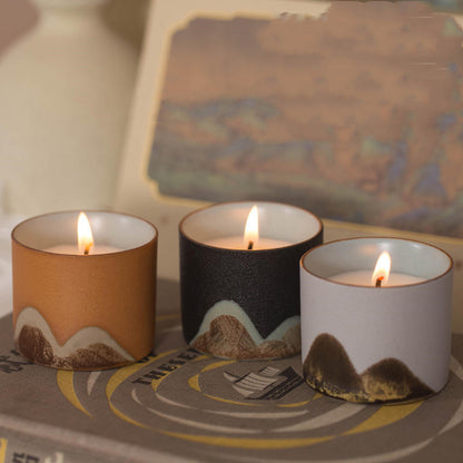 Scenic Forest Ceramic Handcrafted Scented Candles