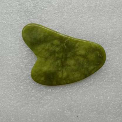 Natural Powder Crystal Jade Roller Face-lifting Double-head