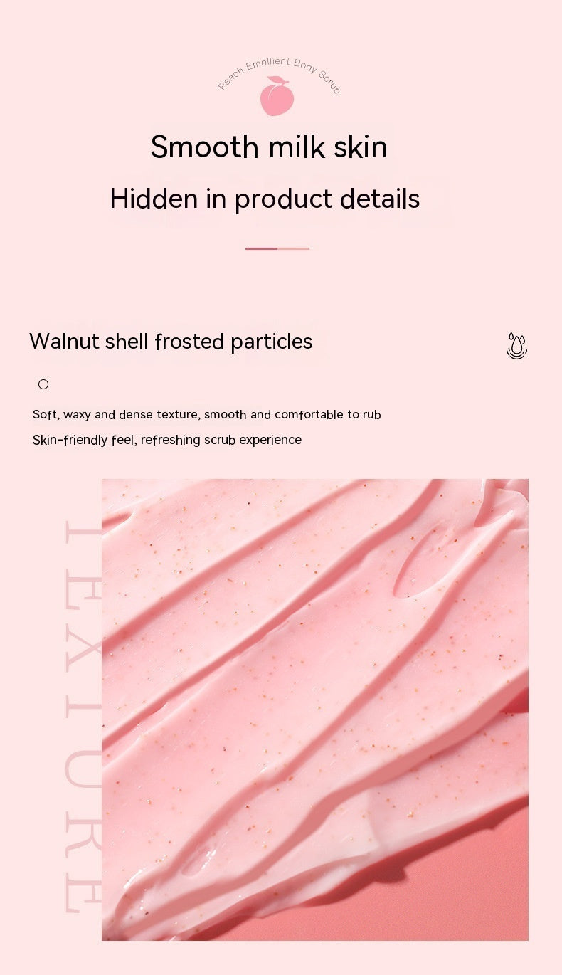 Honey Peach Moisturizing Cream Body Scrub