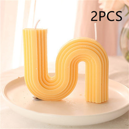 Fashion Art Geometric Handmade Scented Candles