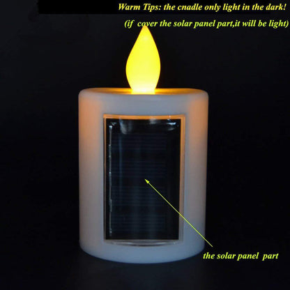 Solar Rechargable LED Candles