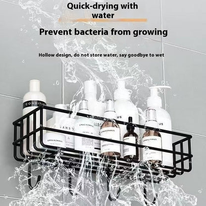 Iron Bathroom Punch-free Storage Rack