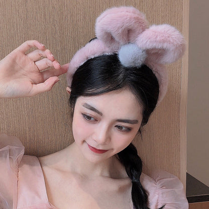 Korean Style Antler Plush Hairband