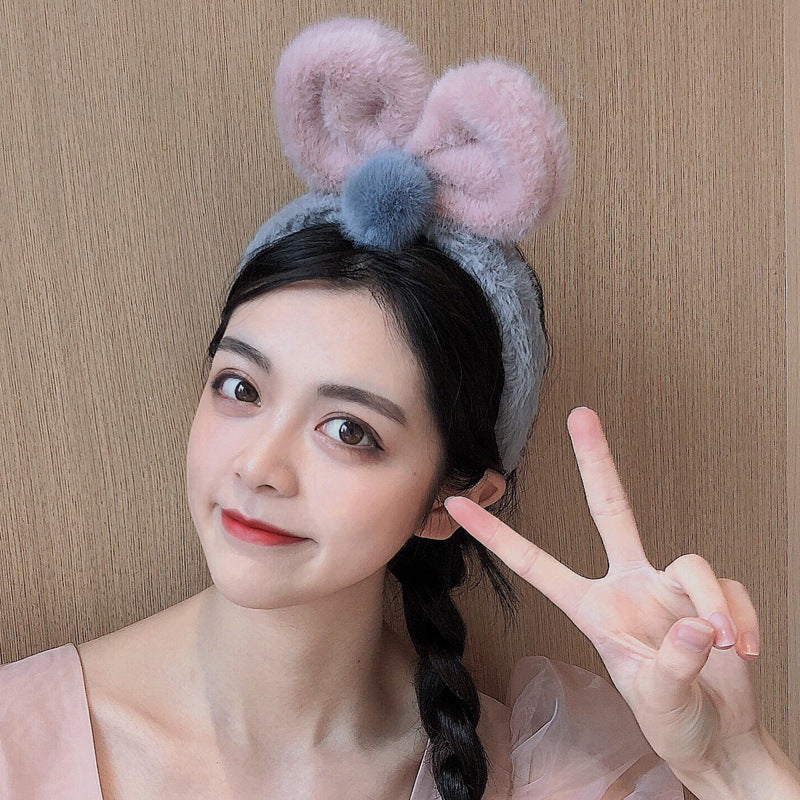 Korean Style Antler Plush Hairband