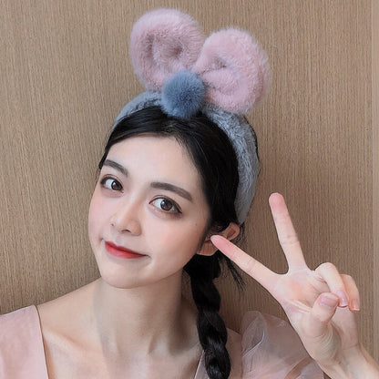 Korean Style Antler Plush Hairband