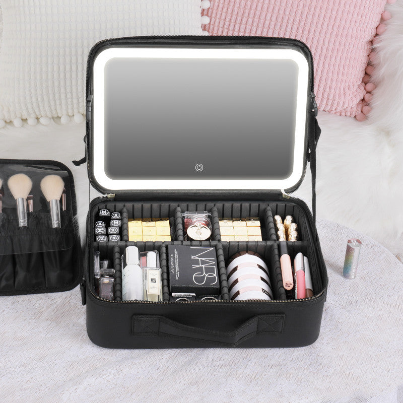 NiceLand Smart LED With Mirror Cosmetic Bag
