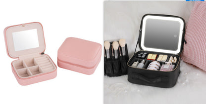 NiceLand Smart LED With Mirror Cosmetic Bag
