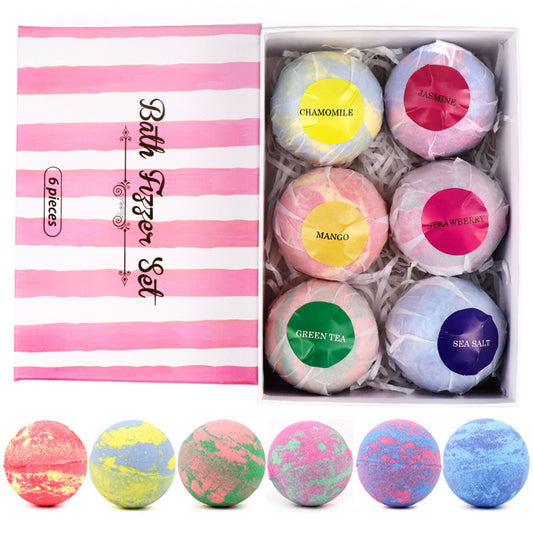 Natural Aromatherapy Essential Bath Bomb Set