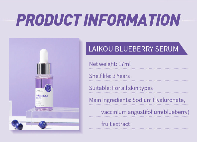 Blueberry Facial Moisturizing Serum