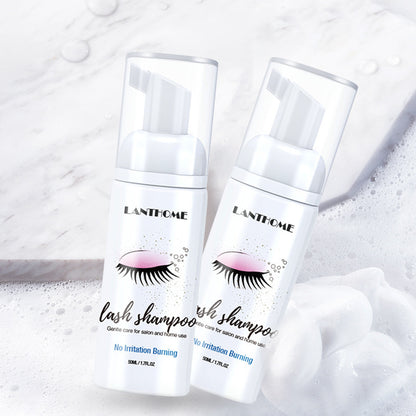 Eyelash shampoo gentle cleansing makeup remover