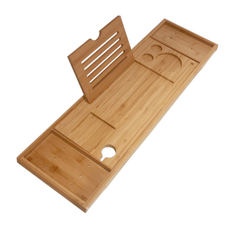 Quality Bamboo Wood Bathtub Rack Bath Tray