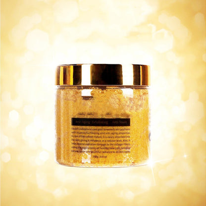 Gold Exfoliating And Moisturizing Face Body Scrub