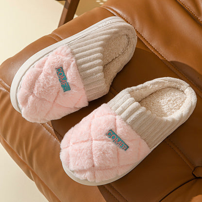 COMFR Plush Warm Non-slip Indoor Slipper