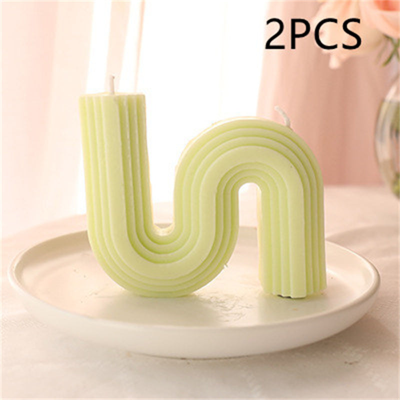 Fashion Art Geometric Handmade Scented Candles