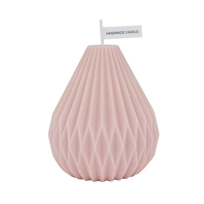 Handmade Nordic Style Lined Pear Shaped Scented Candles