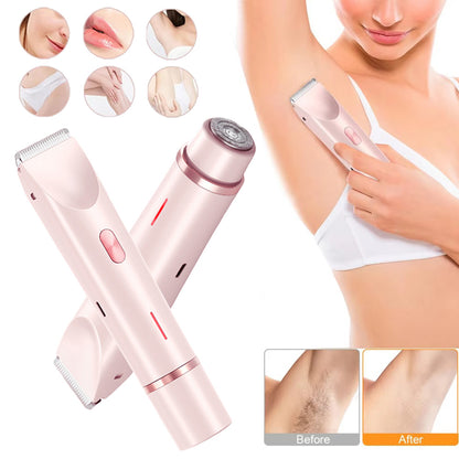 2 In 1 Women's Double-Head Shaver