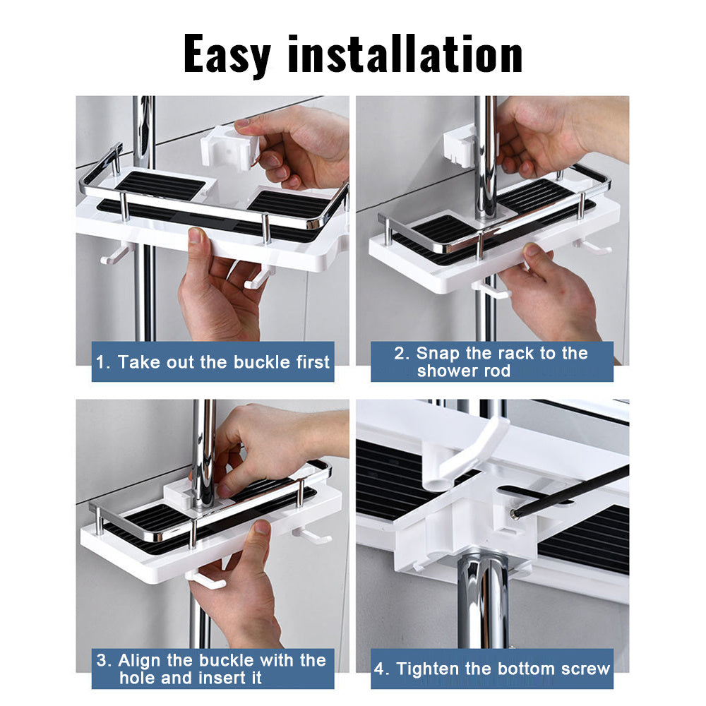 Moders Simple Shower Rod Rack