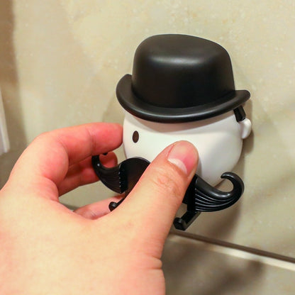 Monopoly Punch-free Wall Hanging Shaver Holder