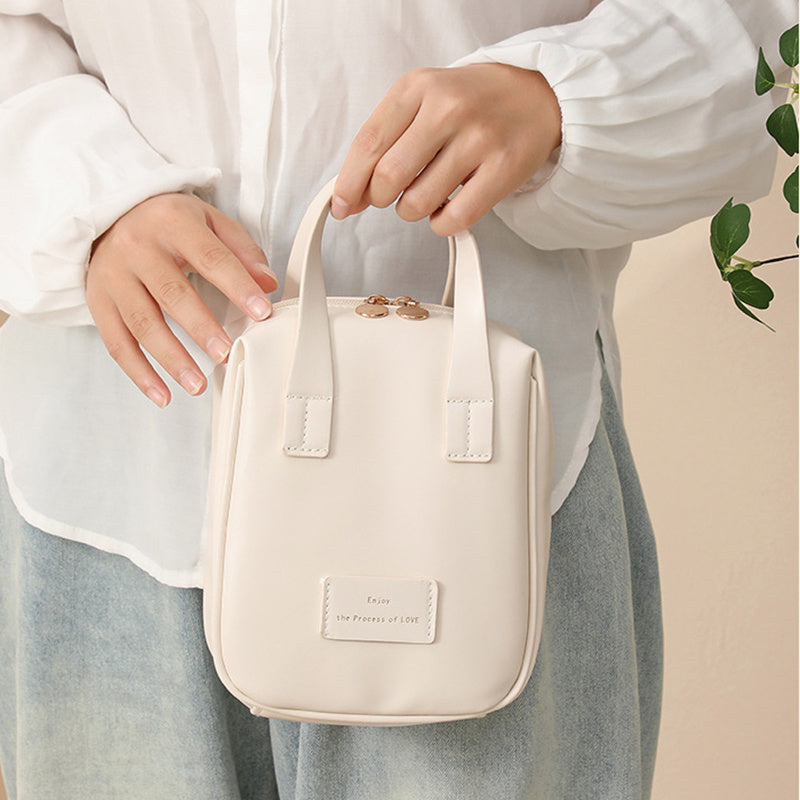 Ins Fashion Shell-shaped Stylish Top-Handle Cosmetic Bag