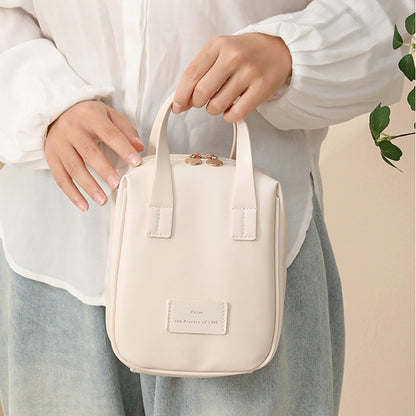 Ins Fashion Shell-shaped Stylish Top-Handle Cosmetic Bag