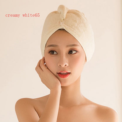 Absorbent Hair Dryer Towel Cap